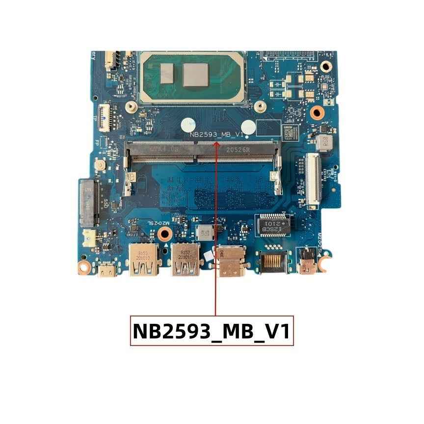 Acer Aspire 5 A514-53 Motherboard NB2593_MB_V1 NB.HUW11.002 with i5-1035G1 4GB-RAM - Bighao-era Laptop Part