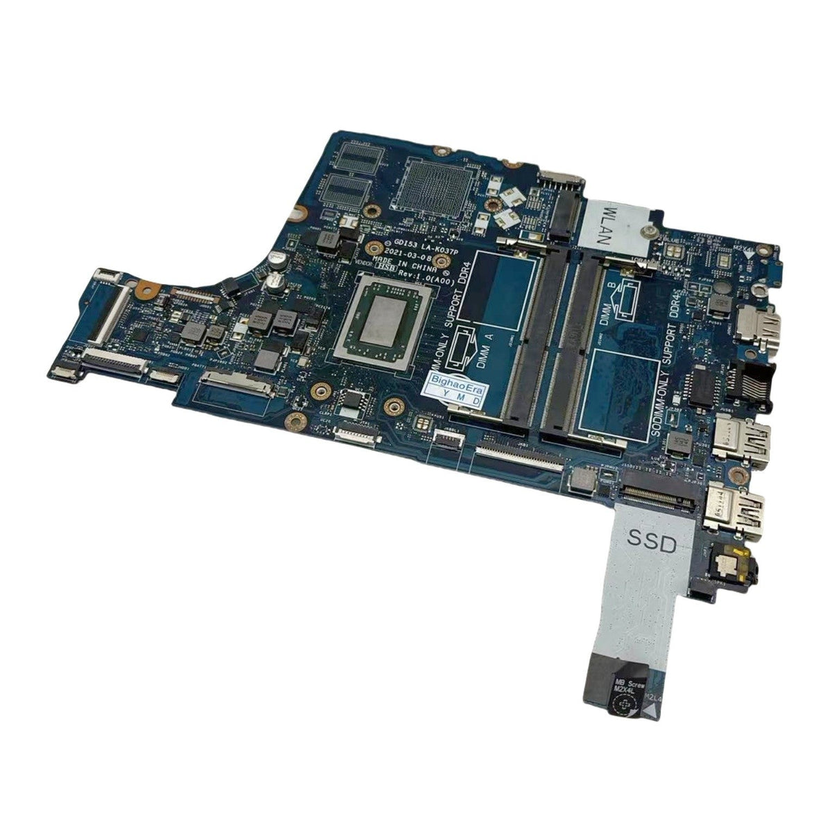 Dell Inspiron 3505 Motherboard LA-K037P CN‑0Y6PDY with R5-3450U CPU - Bighao-era Laptop Part