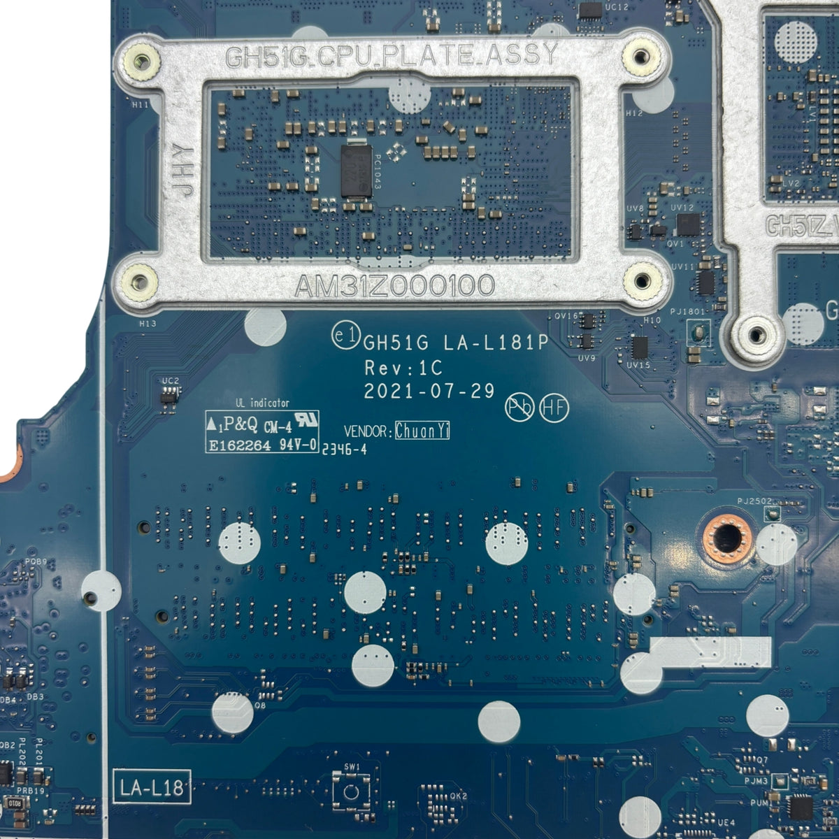 Acer Nitro 5 AN515-57 Motherboard LA-L181P NB.QEK11.002 with i5-11400H GTX1650-4GB JBL1 - Bighao-era Laptop Part