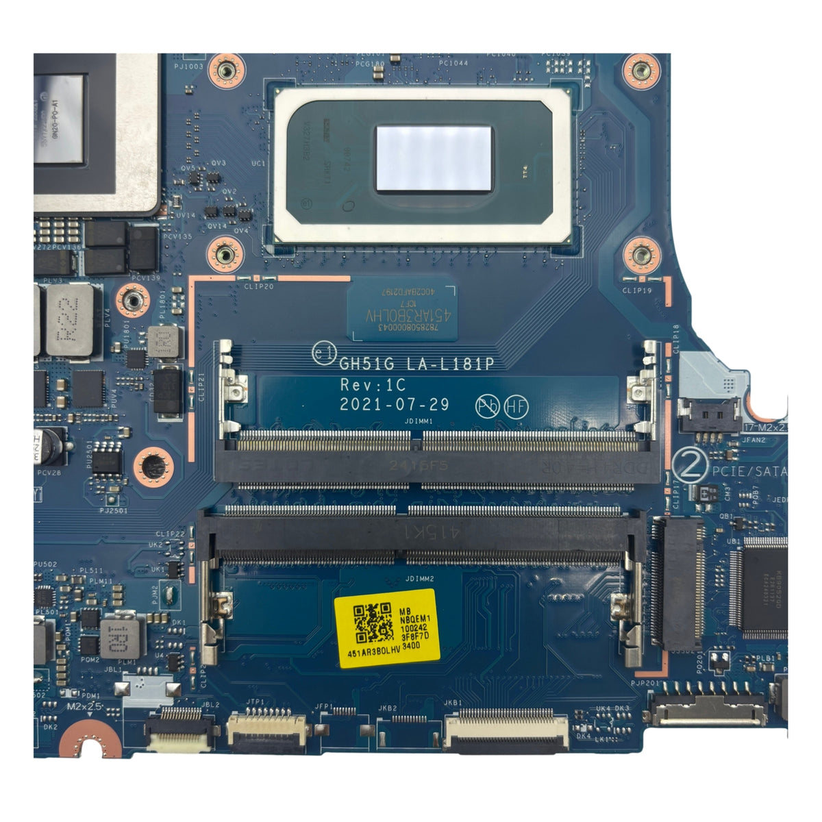 Acer Nitro 5 AN515-57 Motherboard LA-L181P NB.QEM11.003 with i7-11800H RTX3050-4GB JBL2 - Bighao-era Laptop Part