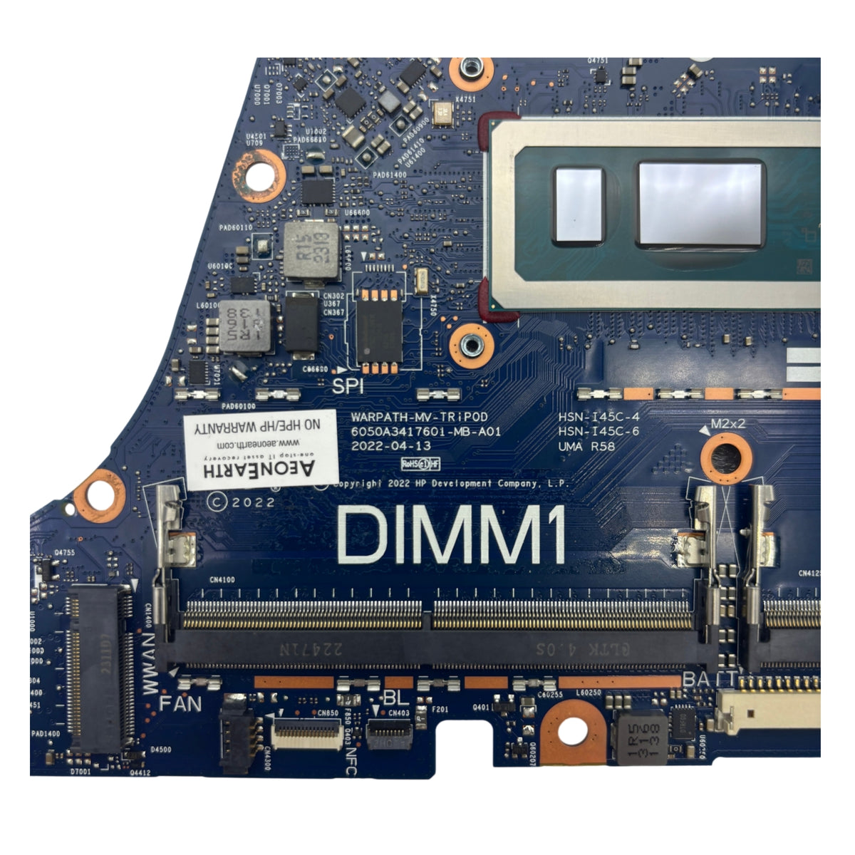 HP EliteBook 840 G9 Motherboard 6050A3417601 N22214-601 with i5-1235U CPU - Bighao-era Laptop Part