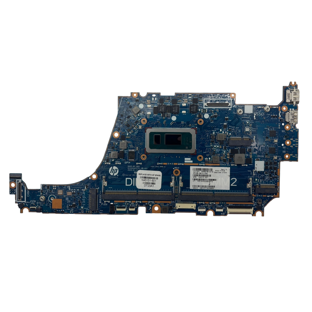 HP EliteBook 840 G10 Motherboard 6050A3452701 N45151-601 with i5-1335U CPU - Bighao-era Laptop Part