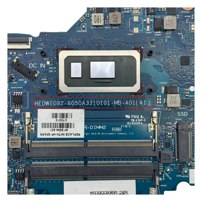 HP 14-CF TPN-I130 Motherboard 6050A3310101 M15994-601 with 6405U CPU