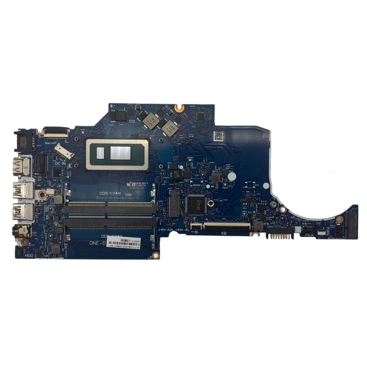 HP 240 14 inch G9 Motherboard 6050A3354201 N09614-601 with i3-1215U CPU