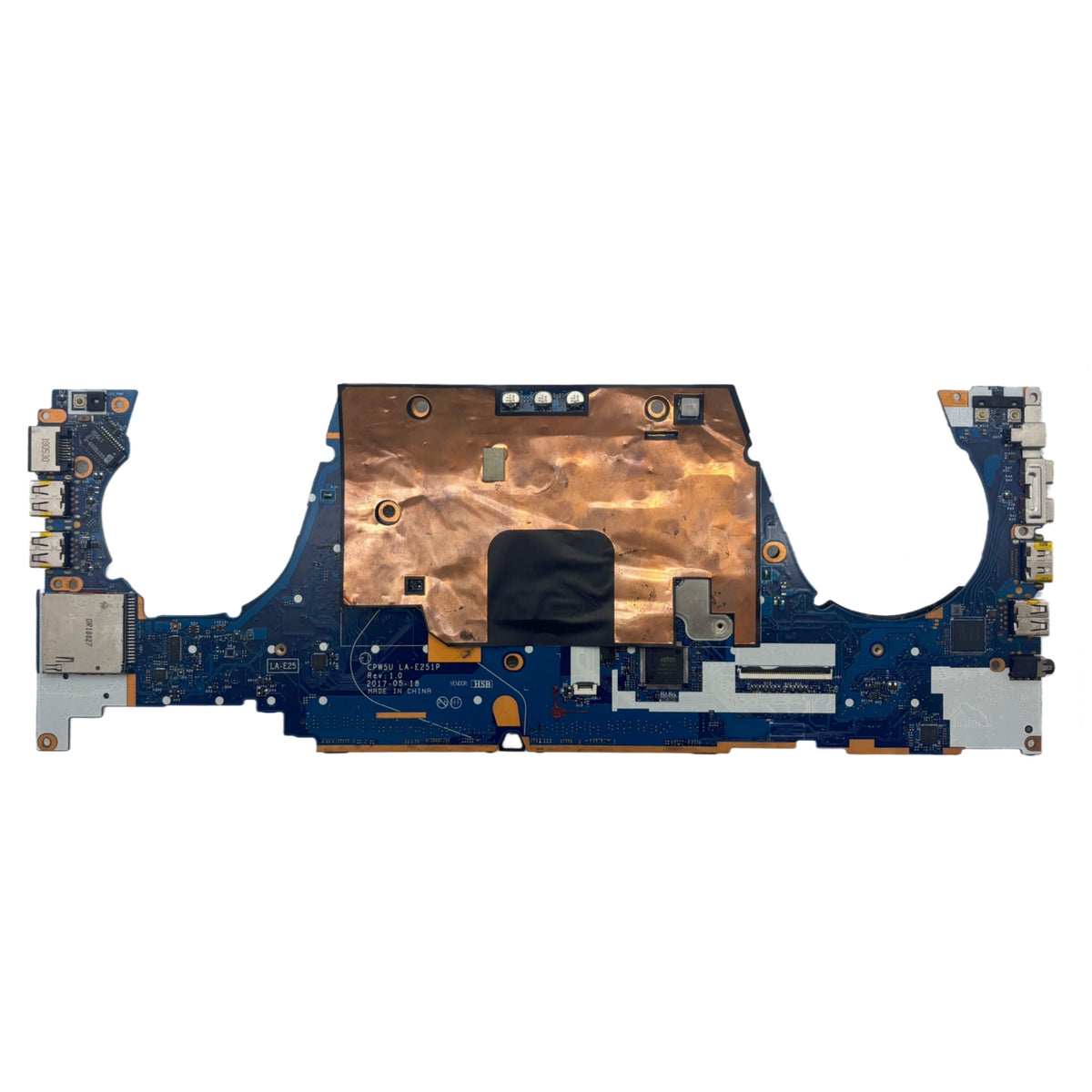 HP ZBook 15 Studio G4 Motherboard LA-E251P 921017-601 with i7-7700HQ CPU M1200-4GB