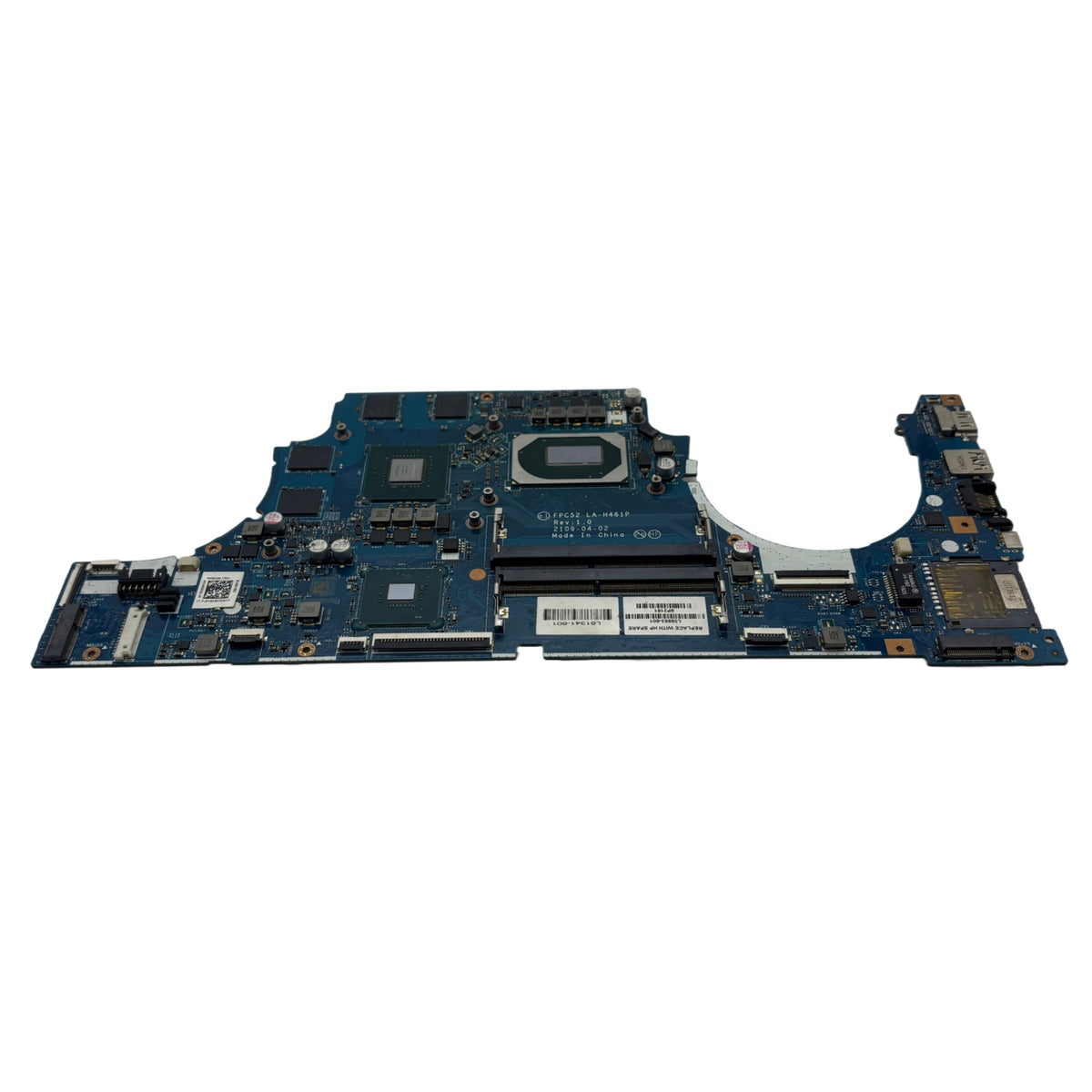 HP Pavilion Gaming 15-DK Motherboard LA-H461P L58864-601 with i5-9300H CPU GTX1650-4GB
