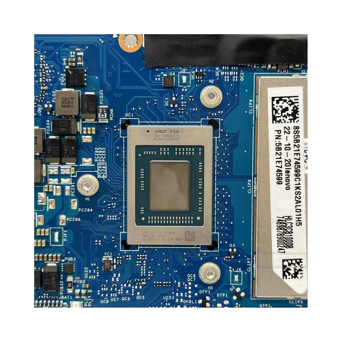 Lenovo Yoga 6‑13ALC7 Motherboard LA-M091P 5B21E74599 with R5-5500U 8GB-RAM - Bighao-era Laptop Part