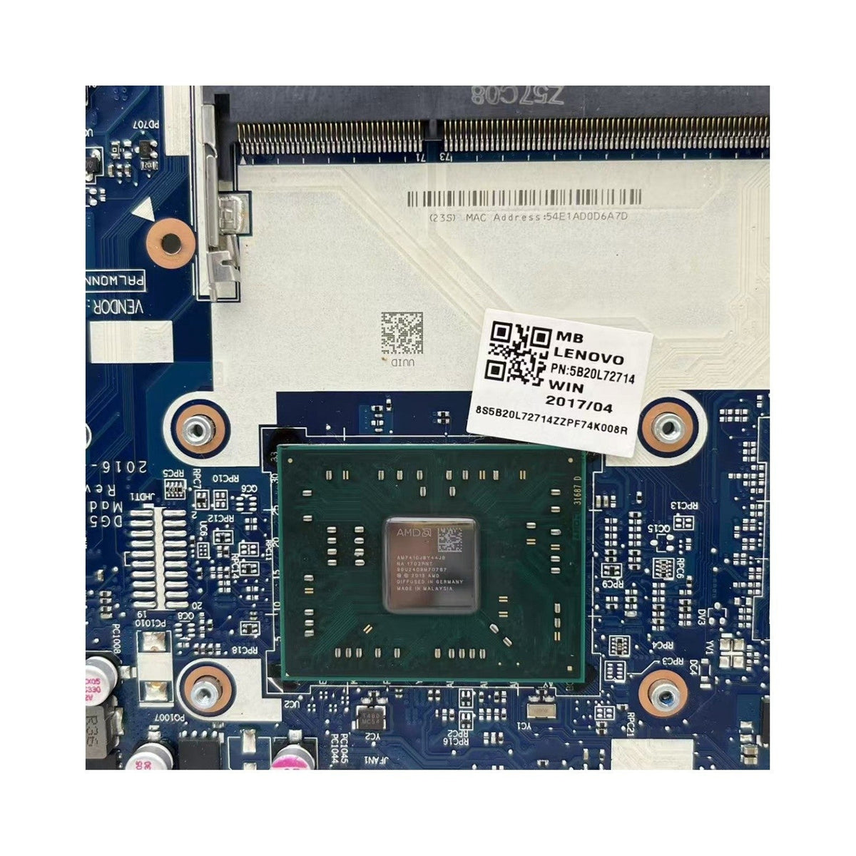 Lenovo IdeaPad 110-15ACL Motherboard 5B20L72714 NM-B051 with A8-7410 CPU - Bighao-era Laptop Part