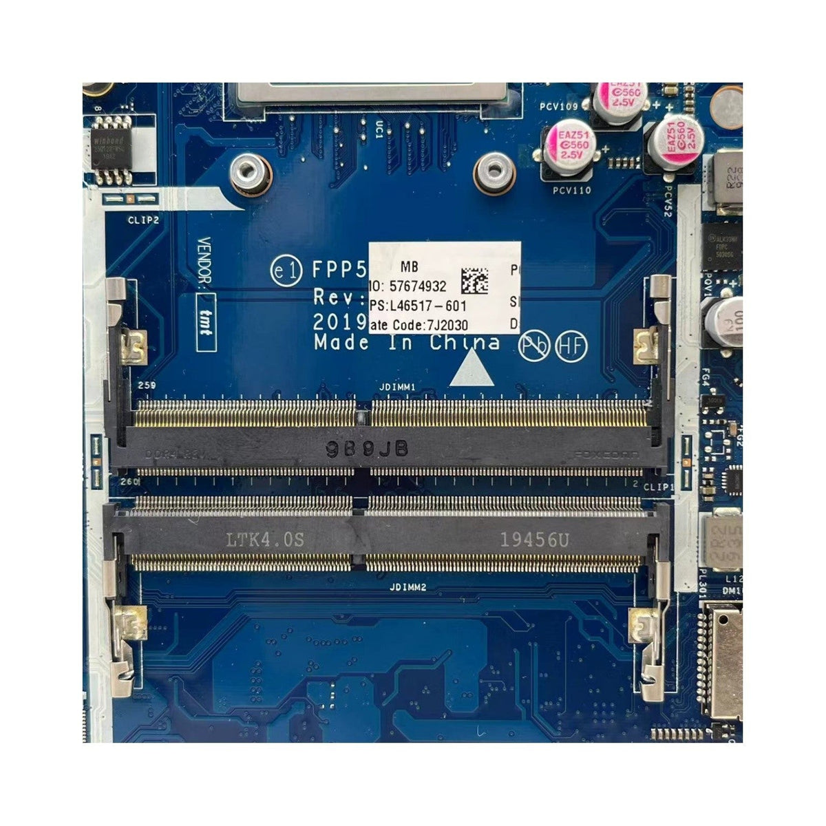 HP 15-DB Motherboard LA-G07JP L46517-601 with R3-3200U R530-2GB - Bighao-era Laptop Part
