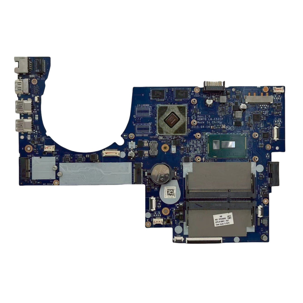 HP Envy M7-N Motherboard LA-C531P 813681-601 with i7-5500U GT940M-2GB - Bighao-era Laptop Part