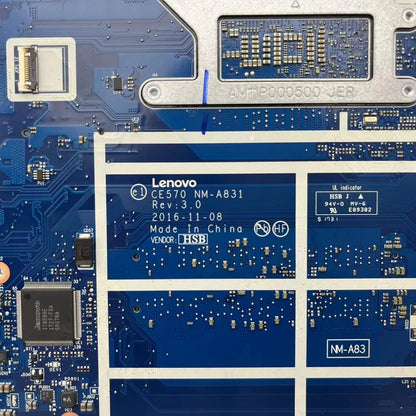 Lenovo ThinkPad E570 Motherboard NM-A831 01EP405 with i3-6006U CPU - Bighao-era Laptop Part