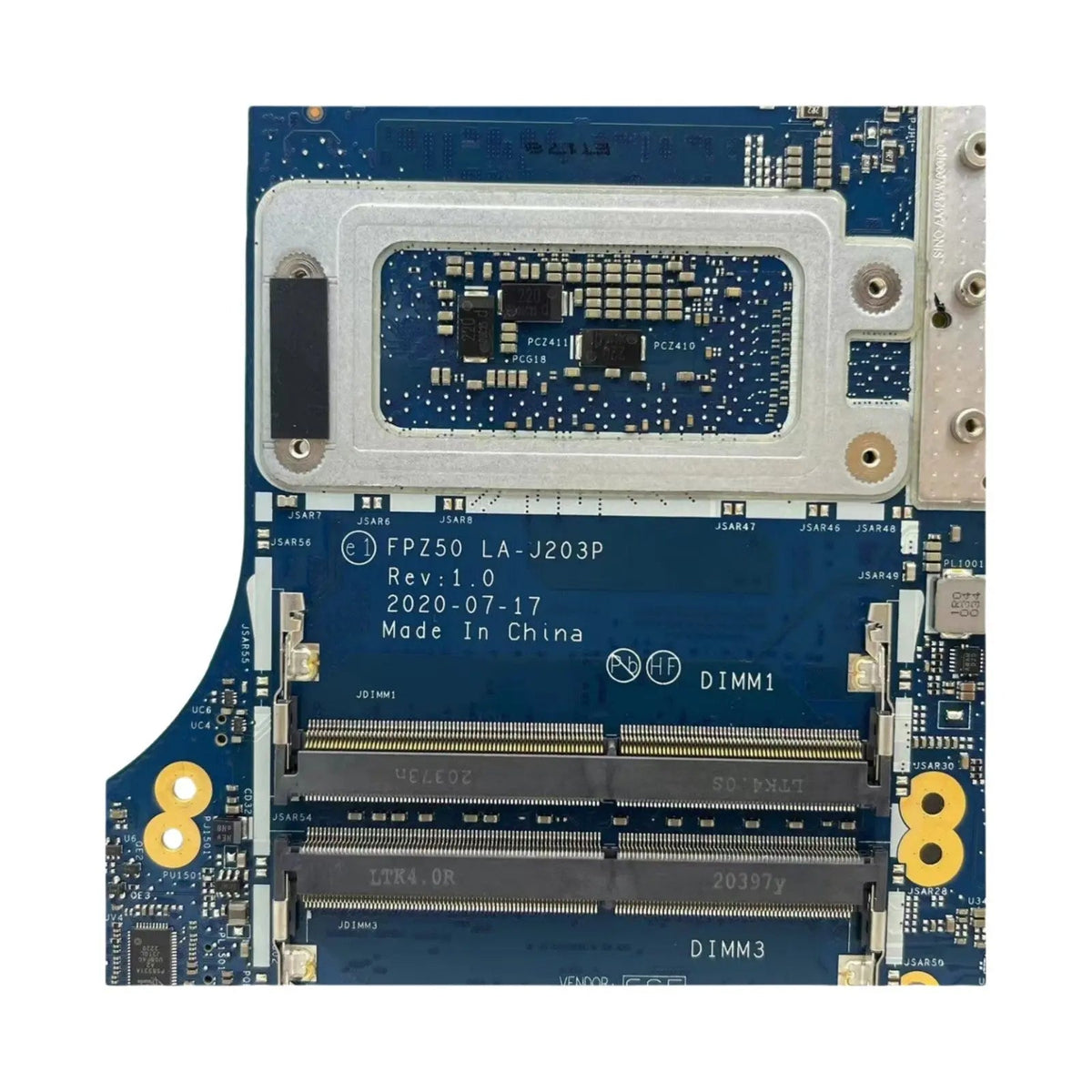 HP Zbook Fury 17 G7 Motherboard LA-J203P M20100-601 with i5-10400H CPU - Bighao-era Laptop Part