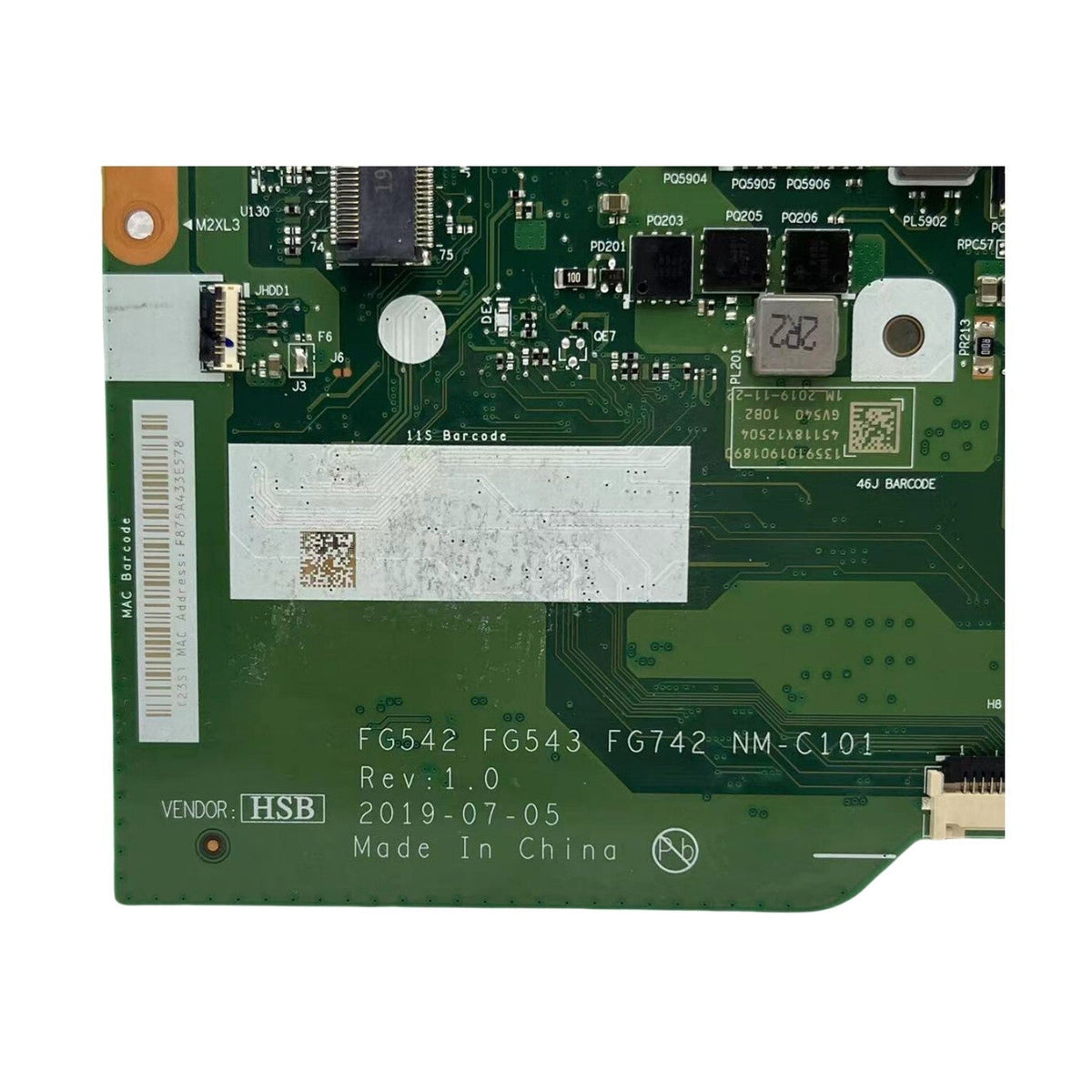 Lenovo Ideapad V155-15API Motherboard NM-C101 5B20S42656 with R5-3500U 4GB-RAM - Bighao-era Laptop Part