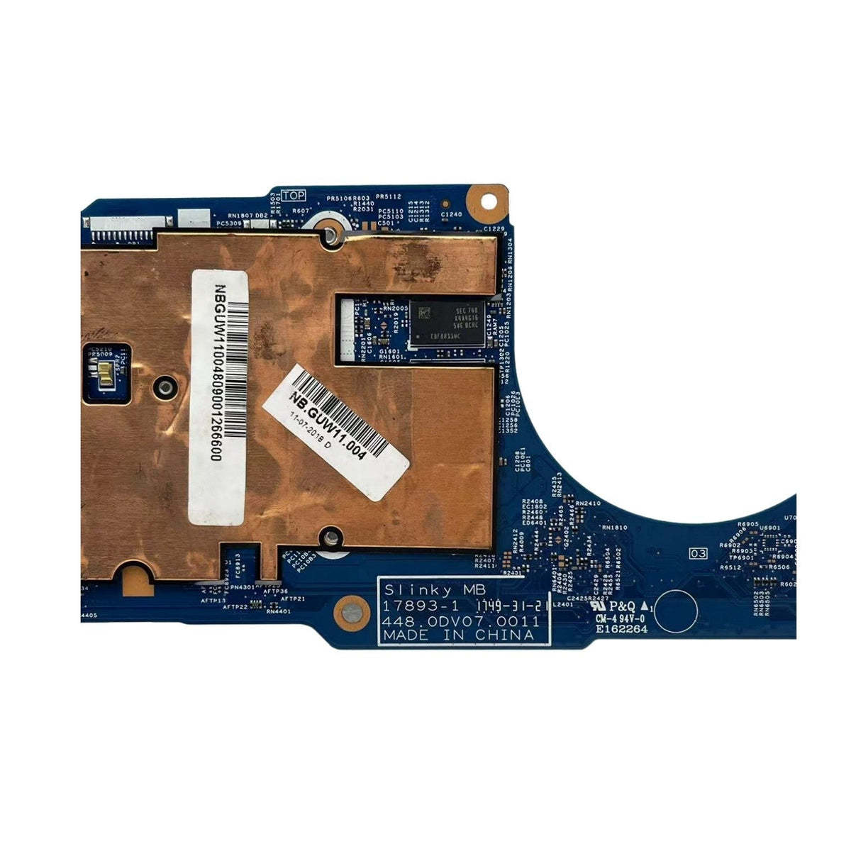 Acer Spin 3 SP314-51 Motherboard 17893-1 NB.GUW11.004 with i3-6006U 4GB-RAM - Bighao-era Laptop Part