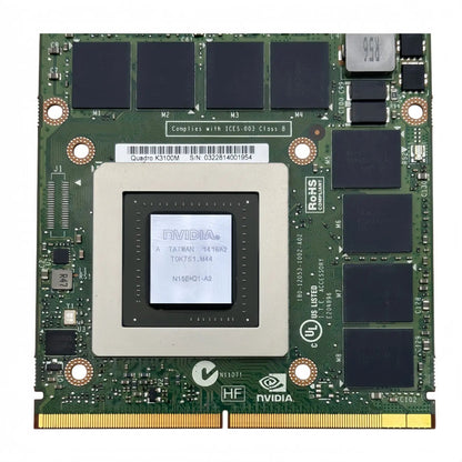 HP NVIDIA Quadro K3100M Graphics Card 4GB - 729546-001 725328-001 - Bighao-era Laptop Part