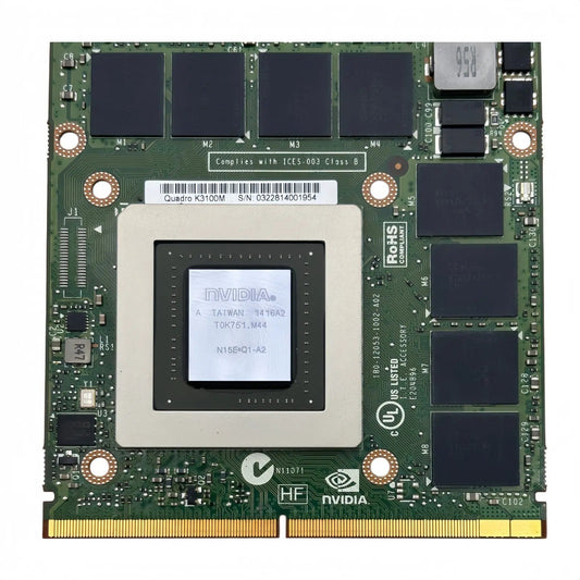 HP NVIDIA Quadro K3100M Graphics Card 4GB - 729546-001 725328-001 - Bighao-era Laptop Part