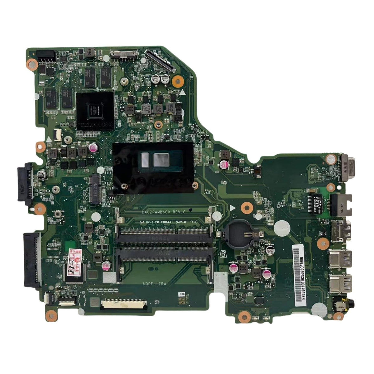 Acer TravelMate P258‑MG F5‑572G Motherboard DA0ZRWMB6G0 NB.G3H11.001 with i5-6200U CPU 920M-2GB - Bighao-era Laptop Part