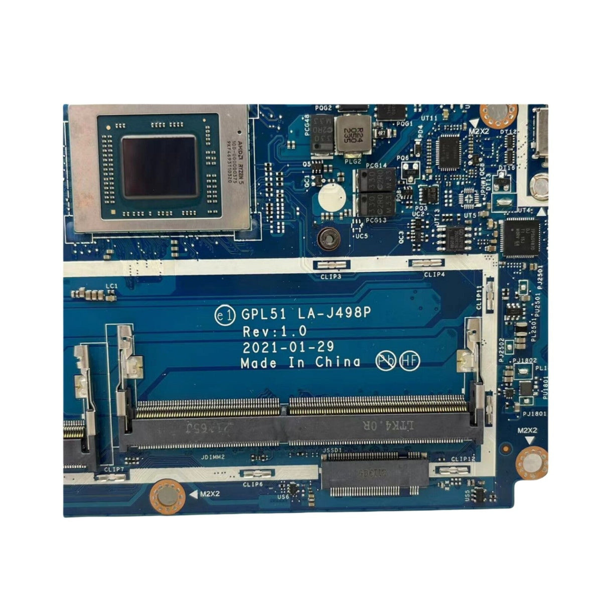 HP ENVY X360 15-EE Motherboard LA-J498P M36930-601 with R5-5500U CPU - Bighao-era Laptop Part