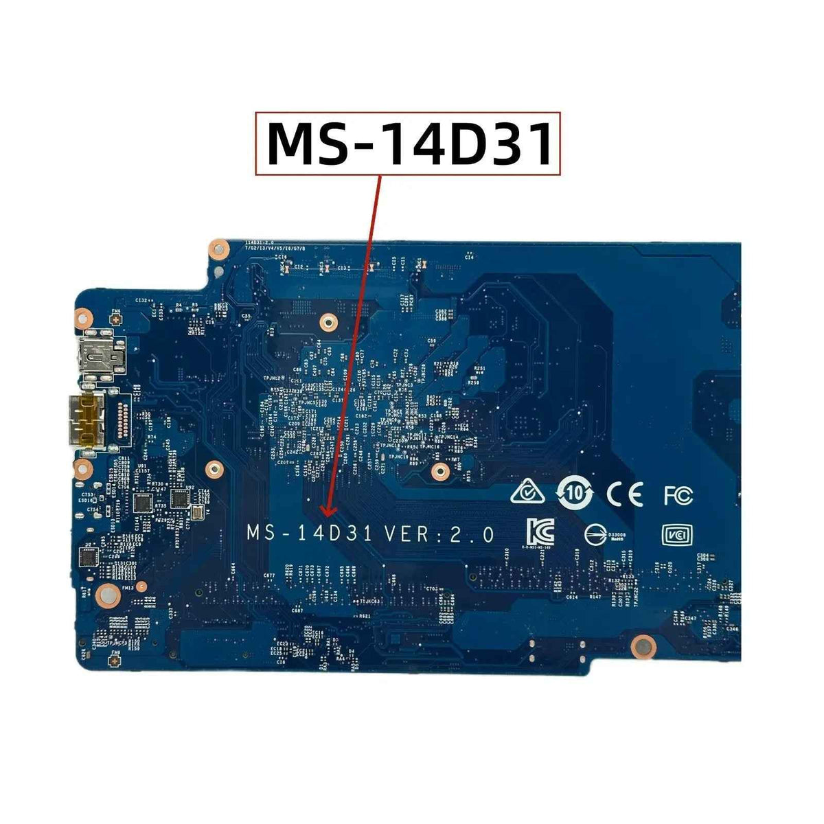 MSI Modern 14 B11MOU Motherboard MS-14D3 with i3-1115G4 CPU - Bighao-era Laptop Part
