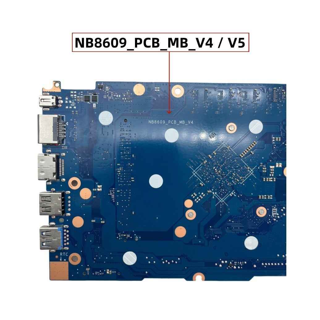 Acer Aspire A315-34 215-31 Motherboard NB8609_PCB_MB_V4/V5 NB.KC511.001 with N4120 4GB-RAM - Bighao-era Laptop Part
