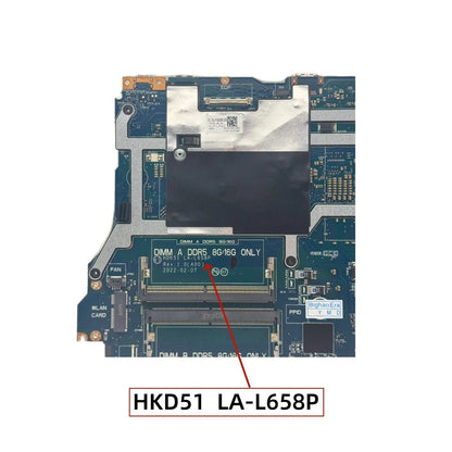 Dell G15 5525 Motherboard LA-L658P CN-043GG8 with R7-6800H CPU RTX3050Ti-4GB - Bighao-era Laptop Part