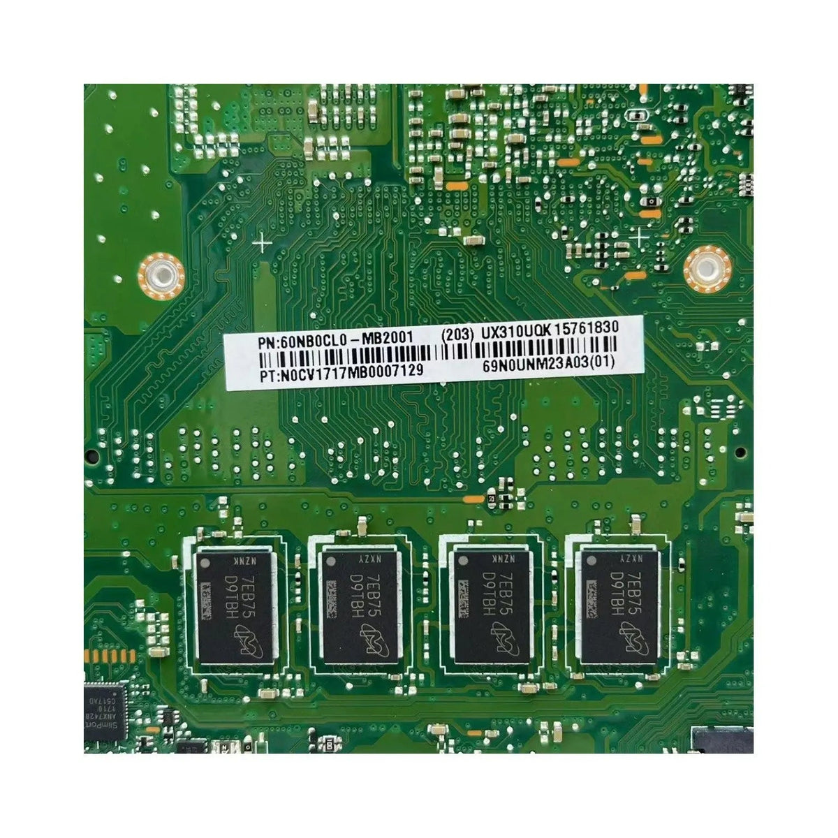 Asus UX310UQK Motherboard 90NB0CL0-R00050 with i5-7200U 8GB-RAM 940MX-2GB - Bighao-era Laptop Part