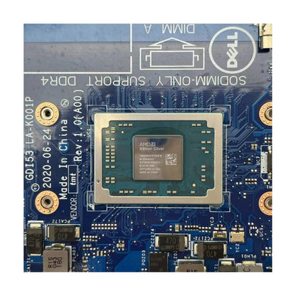 Dell Inspiron 15 3505 Motherboard LA-K001P CN-0P92W5 with AMD 3050U CPU - Bighao-era Laptop Part