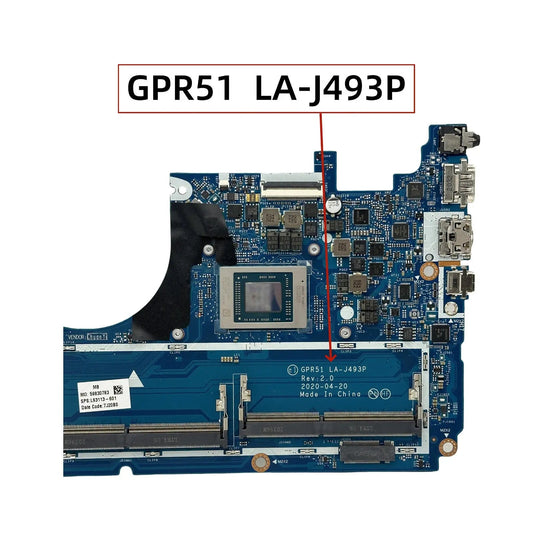 HP ENVY X360 15-EE Motherboard LA-J493P L93113-601 with R5-4500U CPU - Bighao-era Laptop Part
