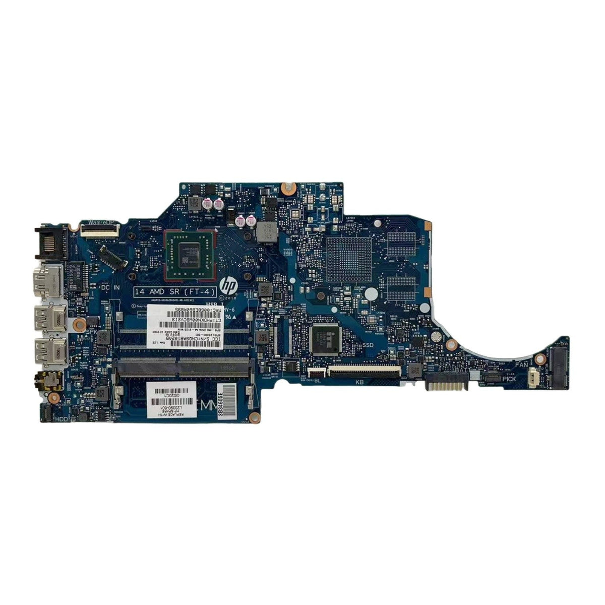 HP 14-CM 245 G7 Motherboard 6050A2983401 L23390-001 with A4-9125 CPU - Bighao-era Laptop Part