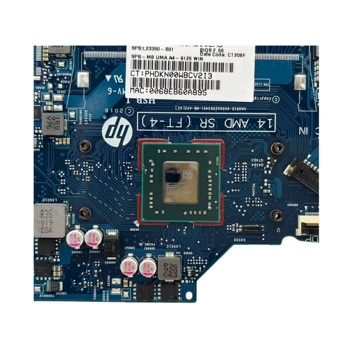 HP 14-CM 245 G7 Motherboard 6050A2983401 L23390-001 with A4-9125 CPU - Bighao-era Laptop Part