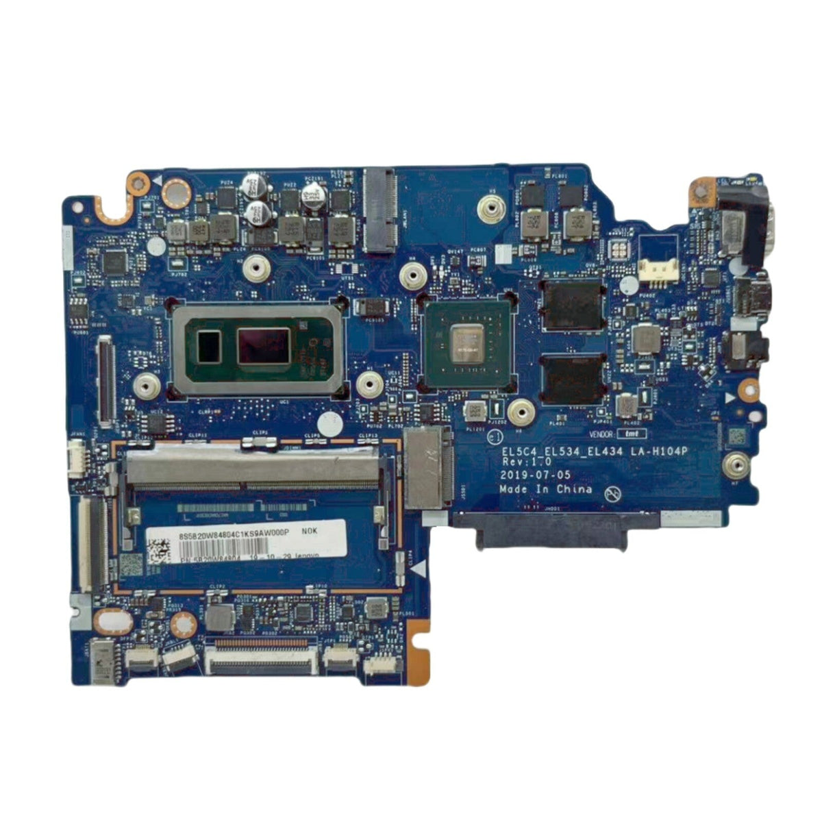 Lenovo Ideapad C340-15IML Motherboard LA-H104P 5B20W84804 with i7-10510U CPU MX230-2GB - Bighao-era Laptop Part