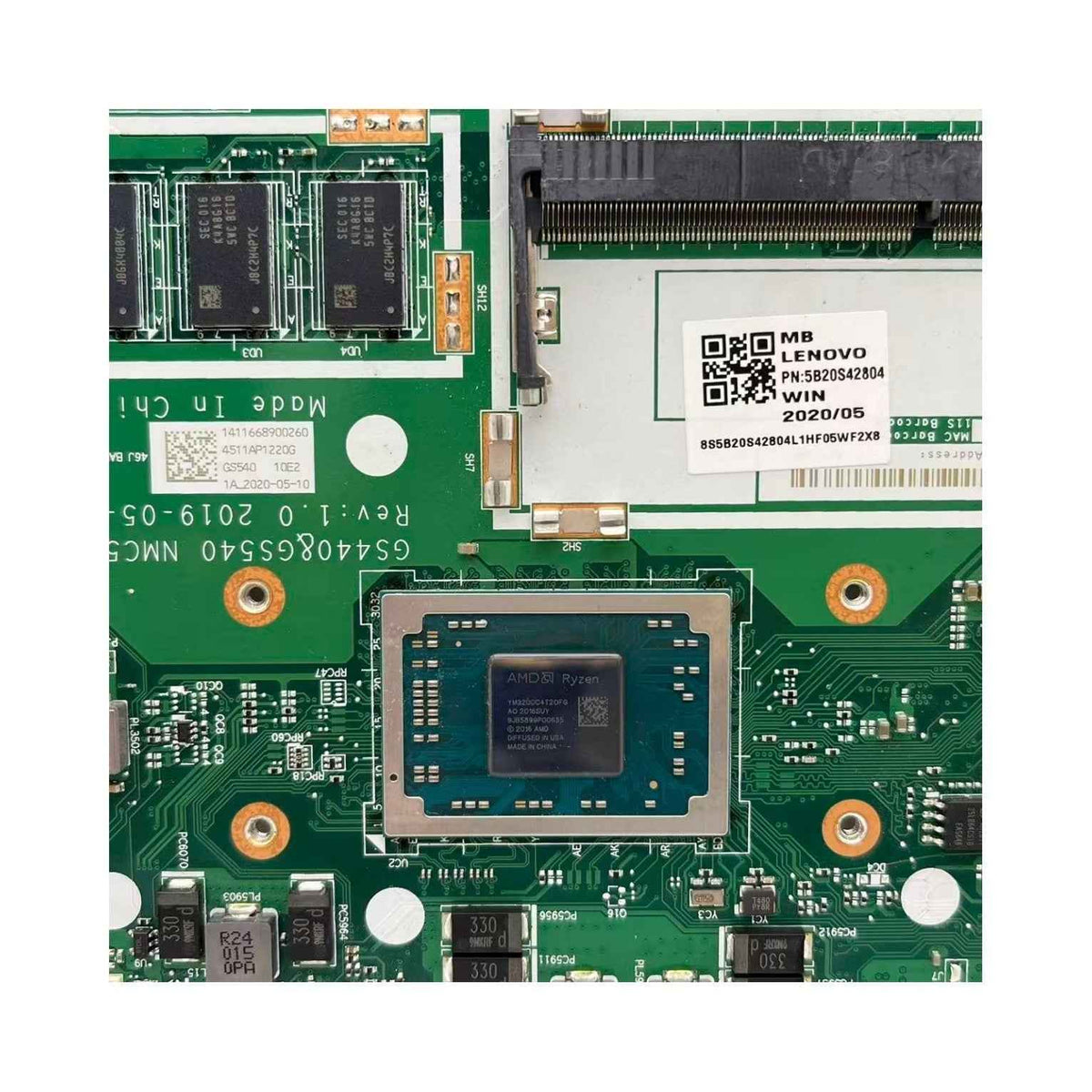 Lenovo IdeaPad S145-15API Motherboard NM-C511 5B20S42804 with R3-3200U CPU 4GB-RAM - Bighao-era Laptop Part
