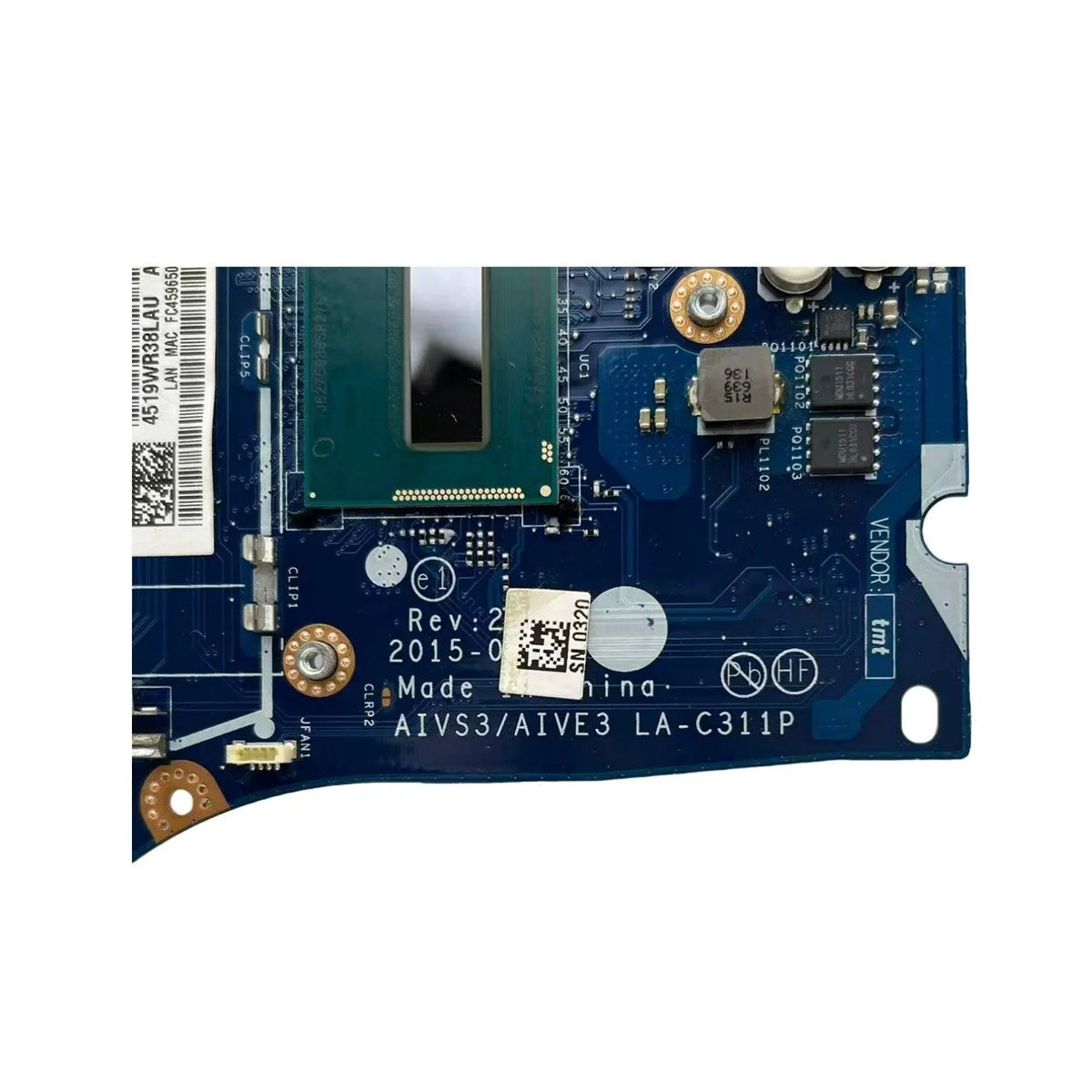 Lenovo Ideapad E31-70 Motherboard LA-C311P 5B20K84068 with i3-5005U CPU - Bighao-era Laptop Part
