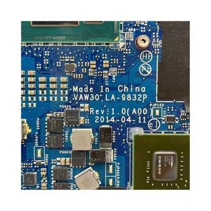 Dell Latitude E5440 Motherboard LA-9832P CN-0NR2XX with i7-4600U GT720M-2GB - Bighao-era Laptop Part