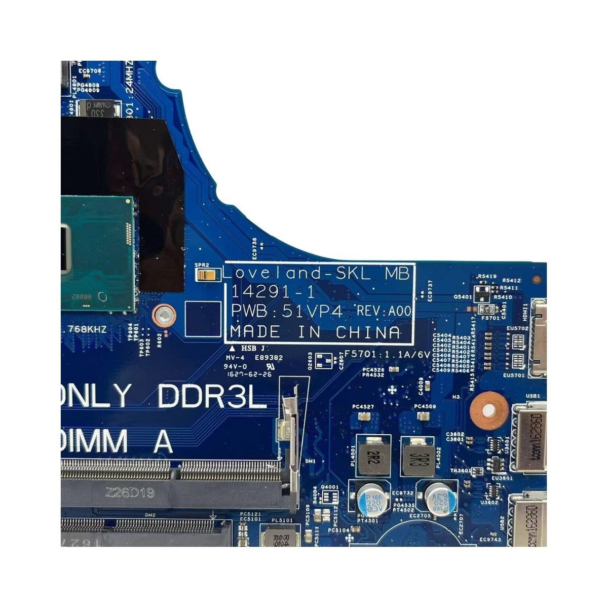 DELL Latitude 3470 3570 Motherboard 14291-1 CN-00KCD9 with i7-6500U CPU GT920M-2GB - Bighao-era Laptop Part