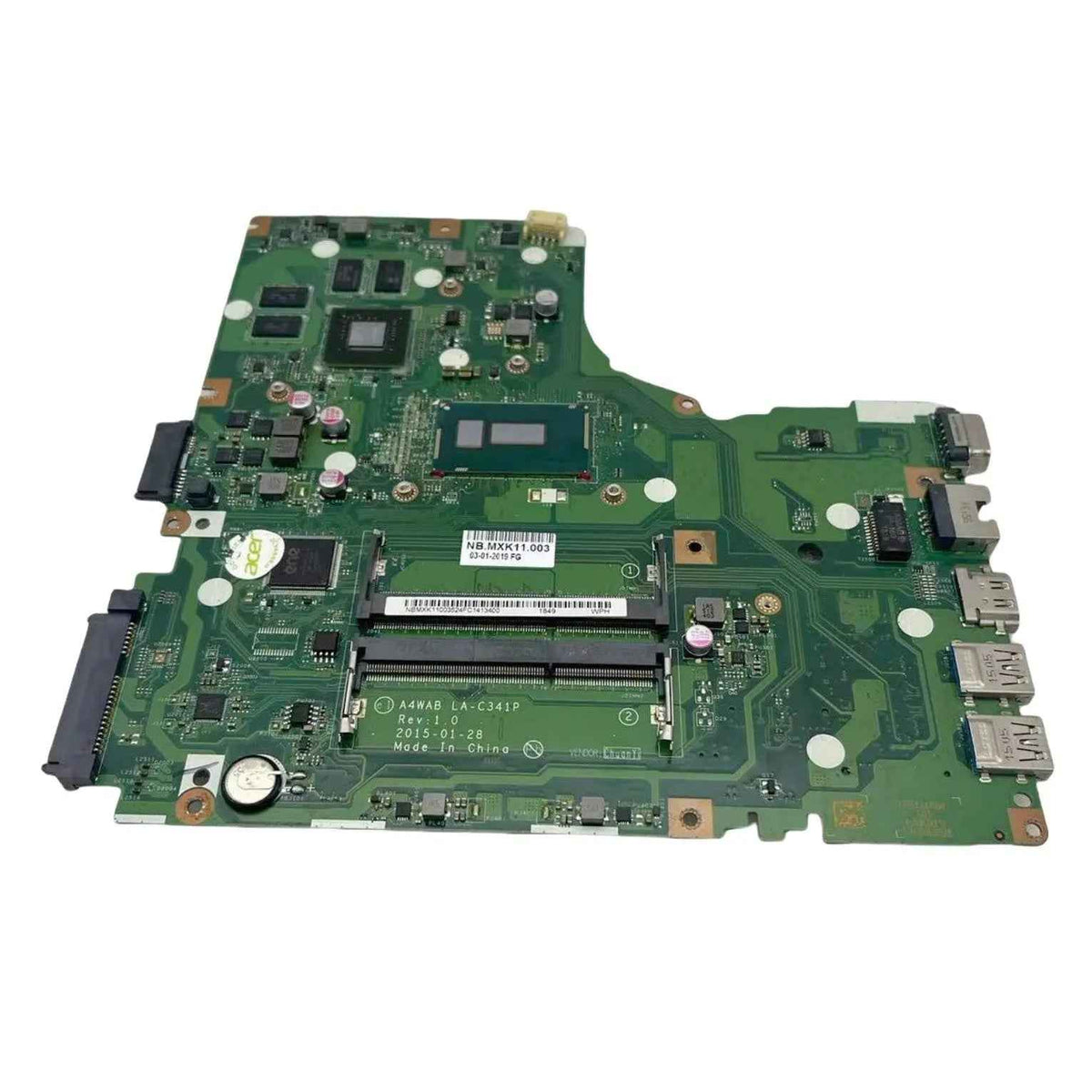 Acer Aspire E5-473G Motherboard LA-C341P NB.MXK11.003 with i5-5200U GT920M-2GB - Bighao-era Laptop Part