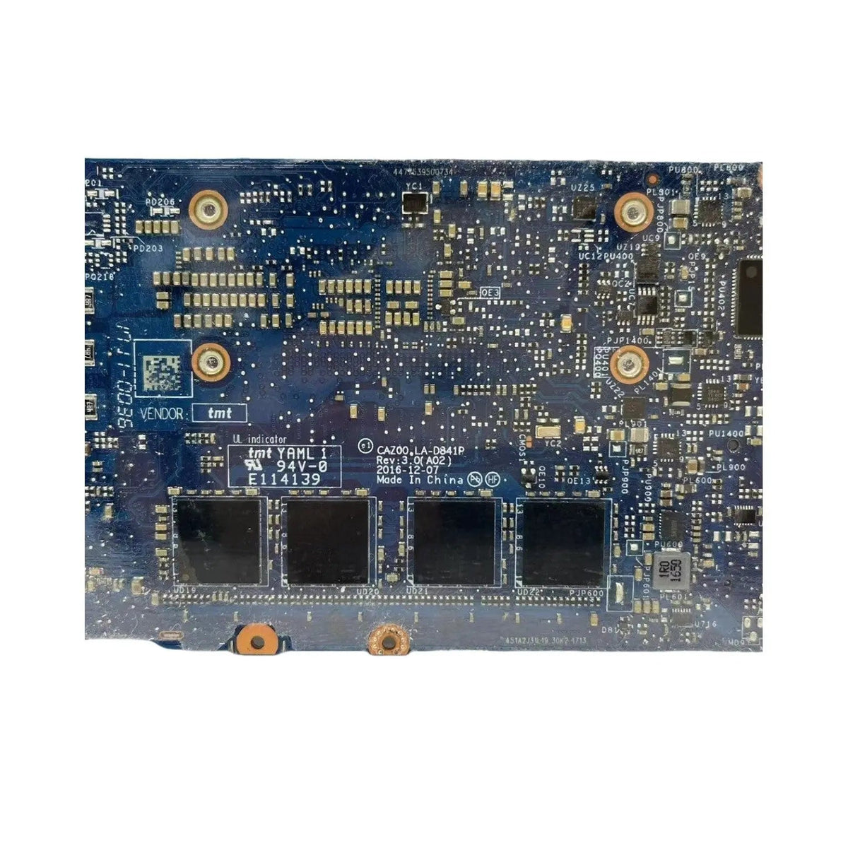 Dell XPS 13 9360 Motherboard LA-D841P CN-09RYR9 with i7-7560U CPU 16GB-RAM - Bighao-era Laptop Part