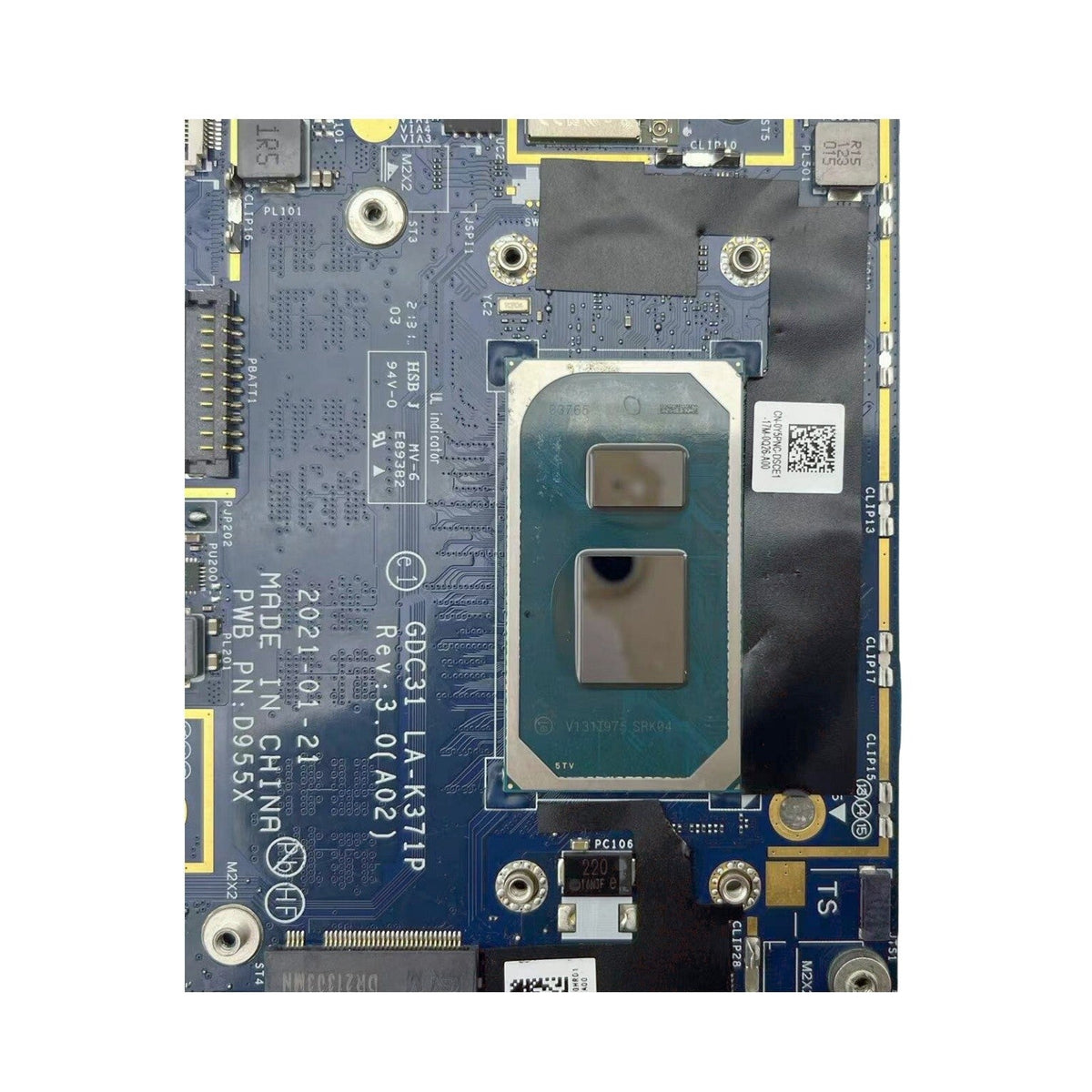 Dell Latitude 7420 Motherboard LA-K371P CN-0419HT with i5-1135G7 16GB-RAM - Bighao-era Laptop Part