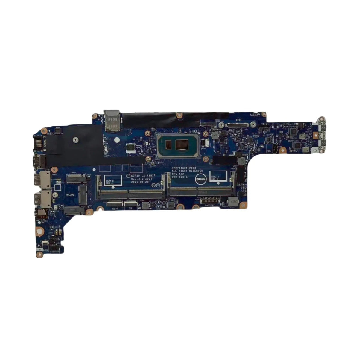 Dell Latitude 5420 Motherboard LA-K491P CN-03P5X2 with i7-1185G7 CPU - Bighao-era Laptop Part