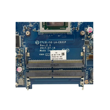 HP Pavilion 15-BW Motherboard 924723-601 LA-E831P with A10-9620P CPU R7 M340-2GB - Bighao-era Laptop Part