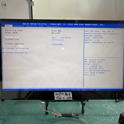MSI GV72 8RD Motherboard MS-16JF1 with i5-8300H CPU GTX1050Ti-4GB - Bighao-era Laptop Part