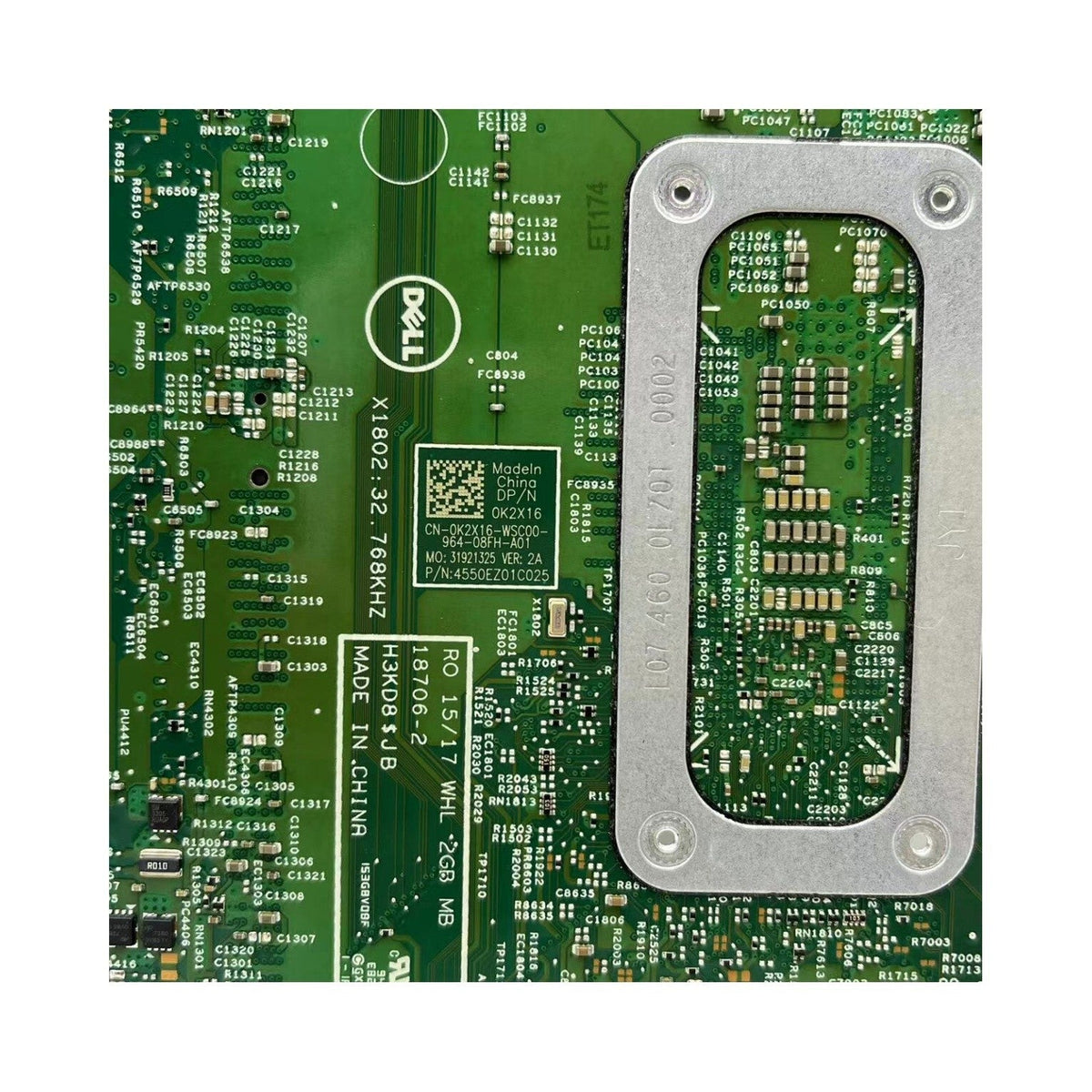 Dell Inspiron 15 7586 Motherboard 18706-1 CN-0K2X16 with i5-8265U CPU - Bighao-era Laptop Part