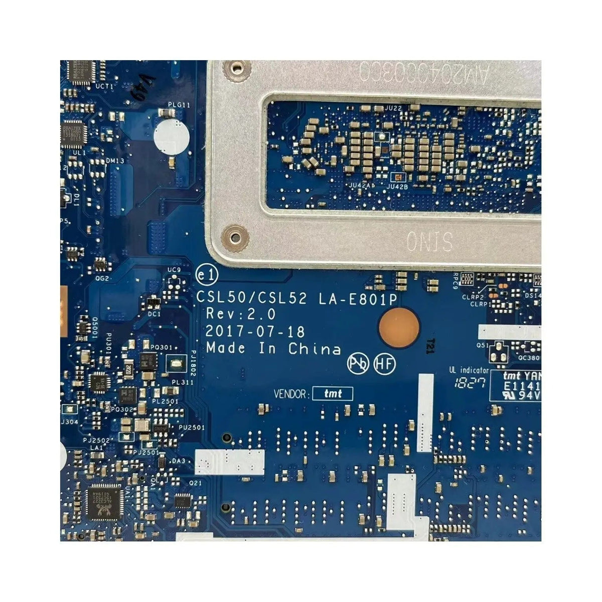 HP Pavilion 15-BS 250 G6 Motherboard LA-E801P 926247-601 with i5-7200U CPU - Bighao-era Laptop Part