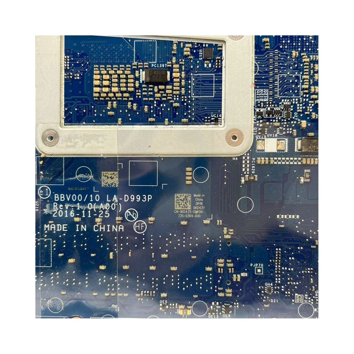 Dell Inspiron 15 7567 Motherboard LA-D993P CN-0KD43Y with i5-7300HQ GTX1050-4GB - Bighao-era Laptop Part