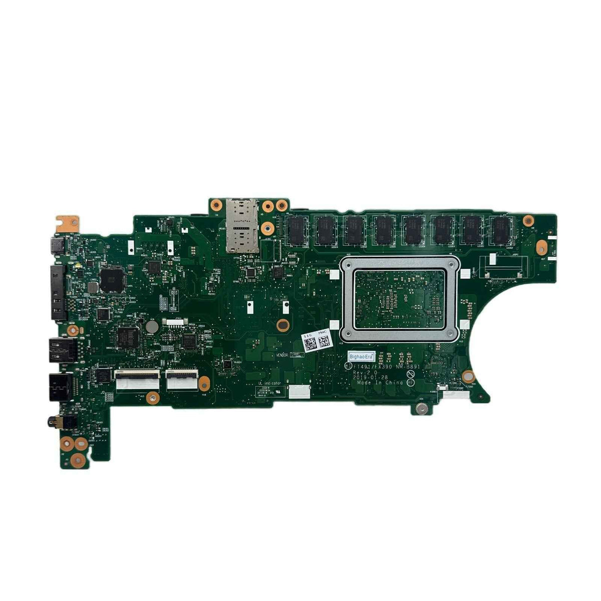 Lenovo ThinkPad X390 T490S Motherboard NM-B891 with i5-8th CPU and 8GB/16GB RAM£¨¸±±¾£©