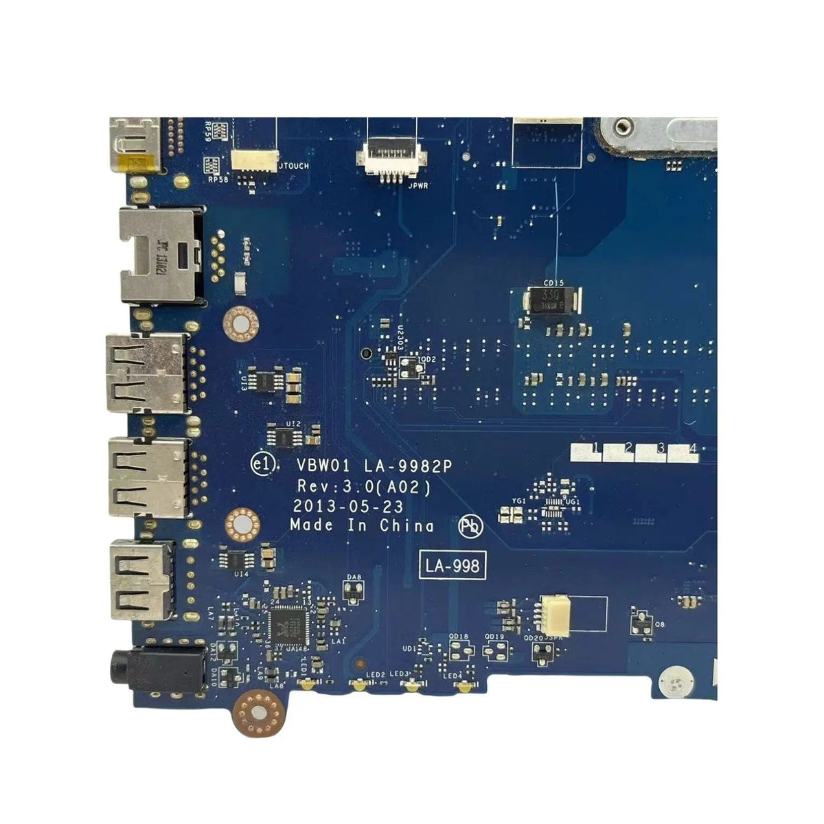 Dell Inspiron 15R 5537 Motherboard LA-9982P CN-0CD6V3 with i7-4500U CPU - Bighao-era Laptop Part