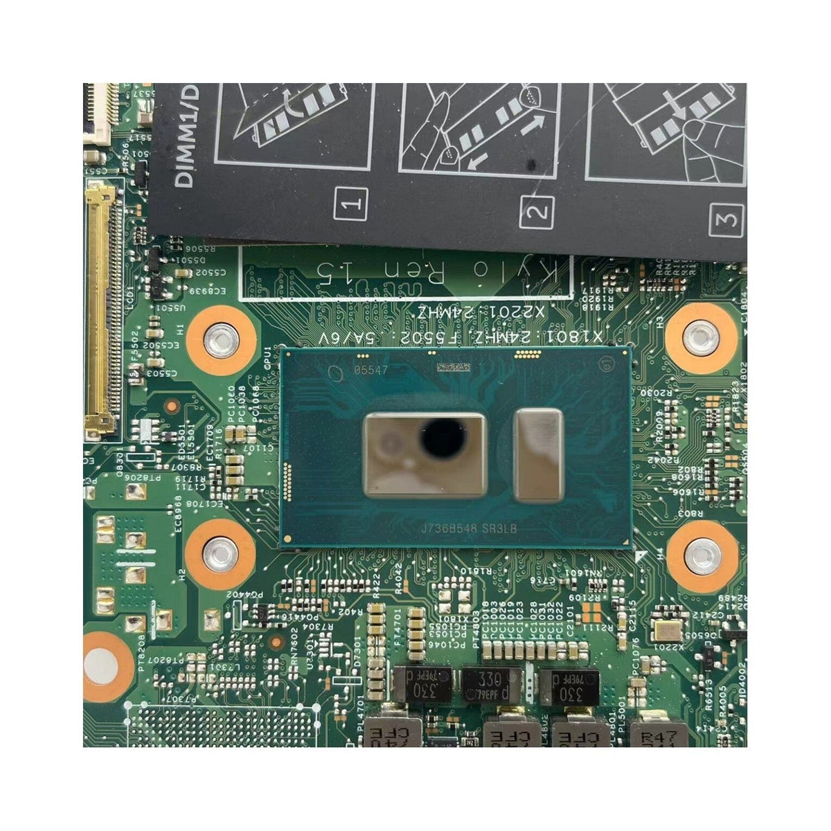 Dell Inspiron 15 7573 Motherboard 16841-1 CN-0471TW with i5-8250U CPU - Bighao-era Laptop Part