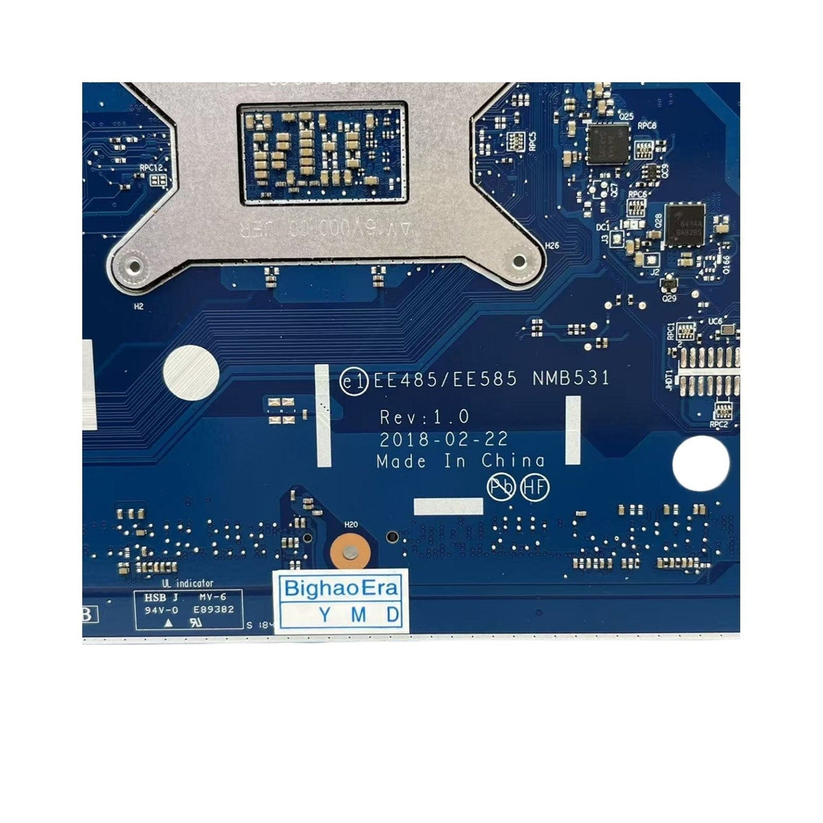 Lenovo ThinkPad E485 E585 Motherboard NM-B531 01LW786 with AMD R3-2200 CPU - Bighao-era Laptop Part