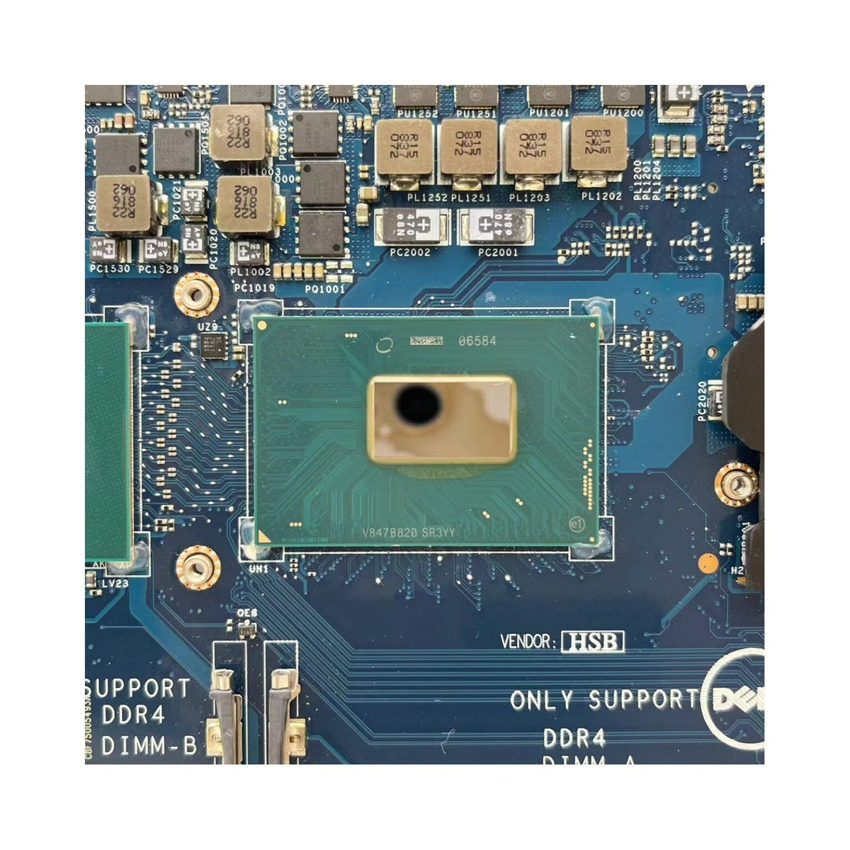 Dell XPS 15 9570 Motherboard LA-G341P CN-0F3DC8 with i7-8750H GTX1050Ti-4GB - Bighao-era Laptop Part