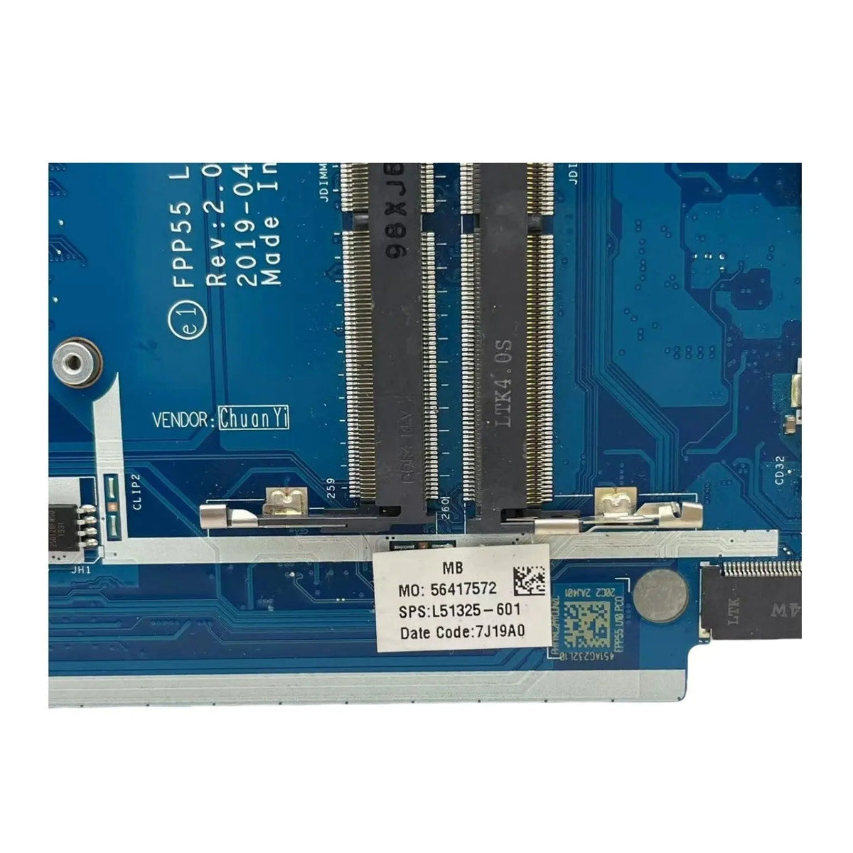 HP 15-DB 255 G7 Motherboard LA-G07JP L51325-601 with R7-3700U CPU - Bighao-era Laptop Part